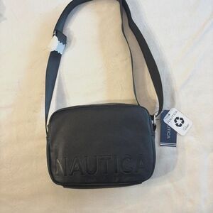 Nautica Black Crossbody Bag | Adjustable Strap | NWT